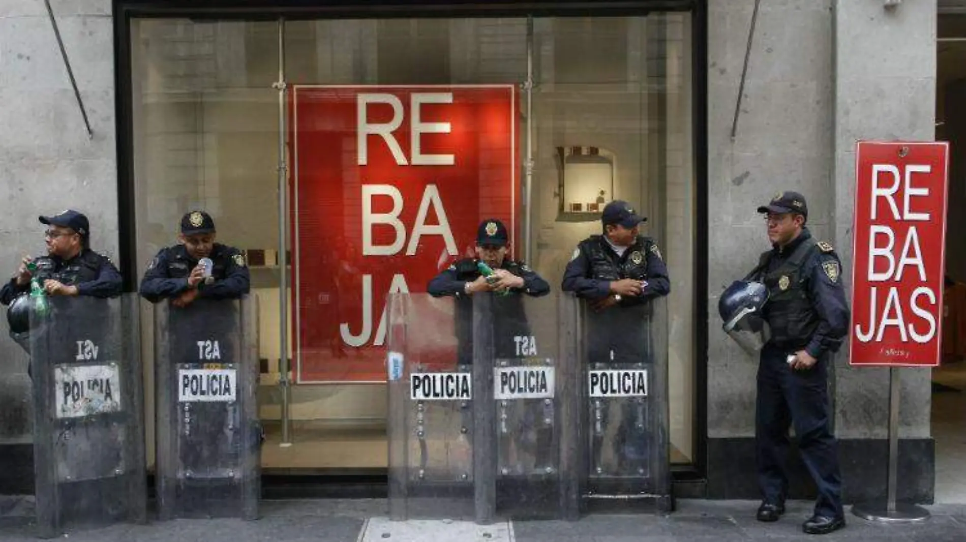 seguridas comerciantes centro CUARTOSCURO